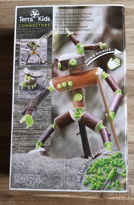 Konstruktion Haba Terra Kids Connectors Figuren Nr. 305343 Karton beschädigt 