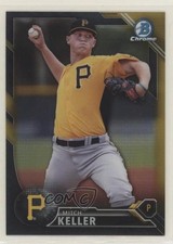 2016 Bowman Chrome Prospects Black & Gold Refractor Mitch Keller #BCP207 0i21