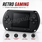 Portable Retro Gaming Console Handheld Arcade Game System Rechargeable 16 Bit