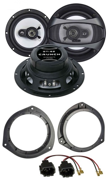 Crunch 16,5Cm 2-Wege 180Watt Lautsprecher FüR Hyundai I20 Ab 15 TüR Front Heck A-image