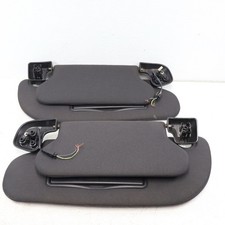 2007-2014 Ford Expedition Navigator Sun Visor Set Pair Lighted Black Oem 2007-2014 Ford Expedition Navigator Sun Visor Set Pair Lighted Black Oem