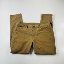 Lululemon ABC Slim-Fit 5 Pocket Pants Beige Stretch Men s Size 38x30