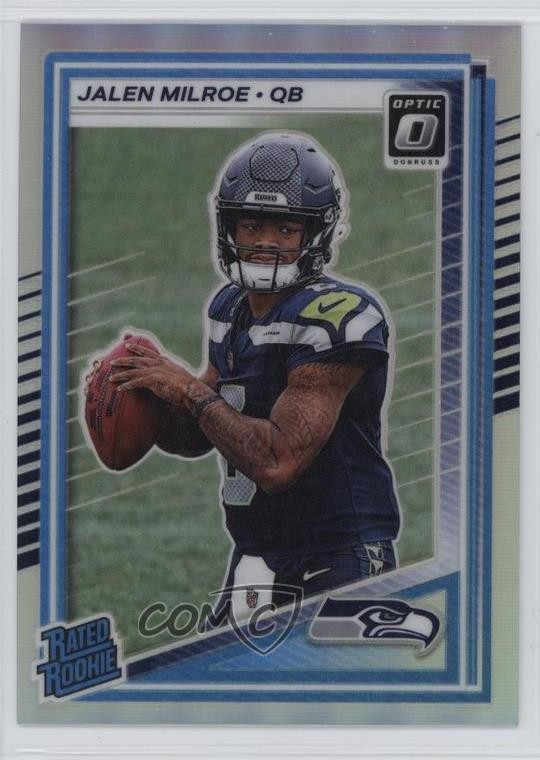 Jalen Milroe Panini Donruss Optic #253 Holo