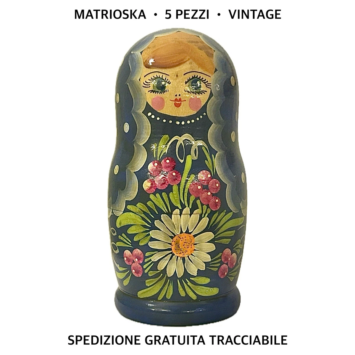SALALIS Poupée gigogne 6pcs Poupées Gigognes Russes Cadeau Artisanat d