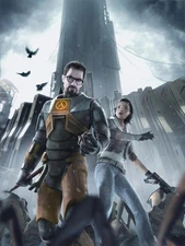 Half Life 2 Alyx Vance Gordon Freeman Game Poster print 11"x17" home decor