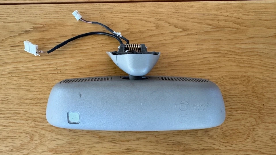 01-09 Mercedes W209 CLK320 CLK550 Interior Rear View Mirror Gray OEM - Image 3 of 4