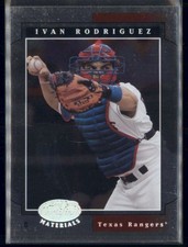 2001 Leaf Certified Materials - Ivan Rodriguez #9