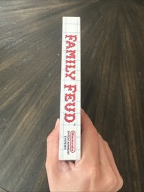 Nintento NES Game Family Feud CIB Complete In Box Near Mint See Pics