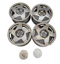 4 cerchi renault 5 gt turbo 5.5J13 4 CH 36 SL 338 speedline lega originali