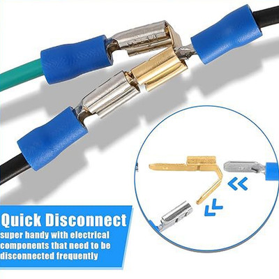 Messing 6,35 mm Spleißklemmen für zuverlässige Signal- und Kraftübertragung