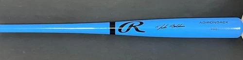 Drake Baldwin Braves Auto Signed Blue Rawlings Bat Beckett Witness