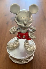 MICKEY MOUSE Deluxe Disney 100 Figure Statue Rhinestones D100 Limited NEW