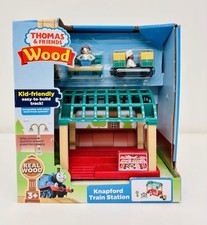 Knapford Train Station Thomas & Friends Wood FKF49 Complete w/ Box Knapford Train Station Thomas & Friends Wood FKF49 Complete w/ Box - Image 1