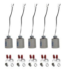 E26 E27 Ceramic Light Socket Standard Medimun...