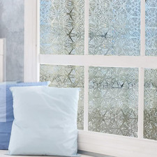3D Decorative Window Film Self-stick PVC for Glass Surfaces UV Resistance