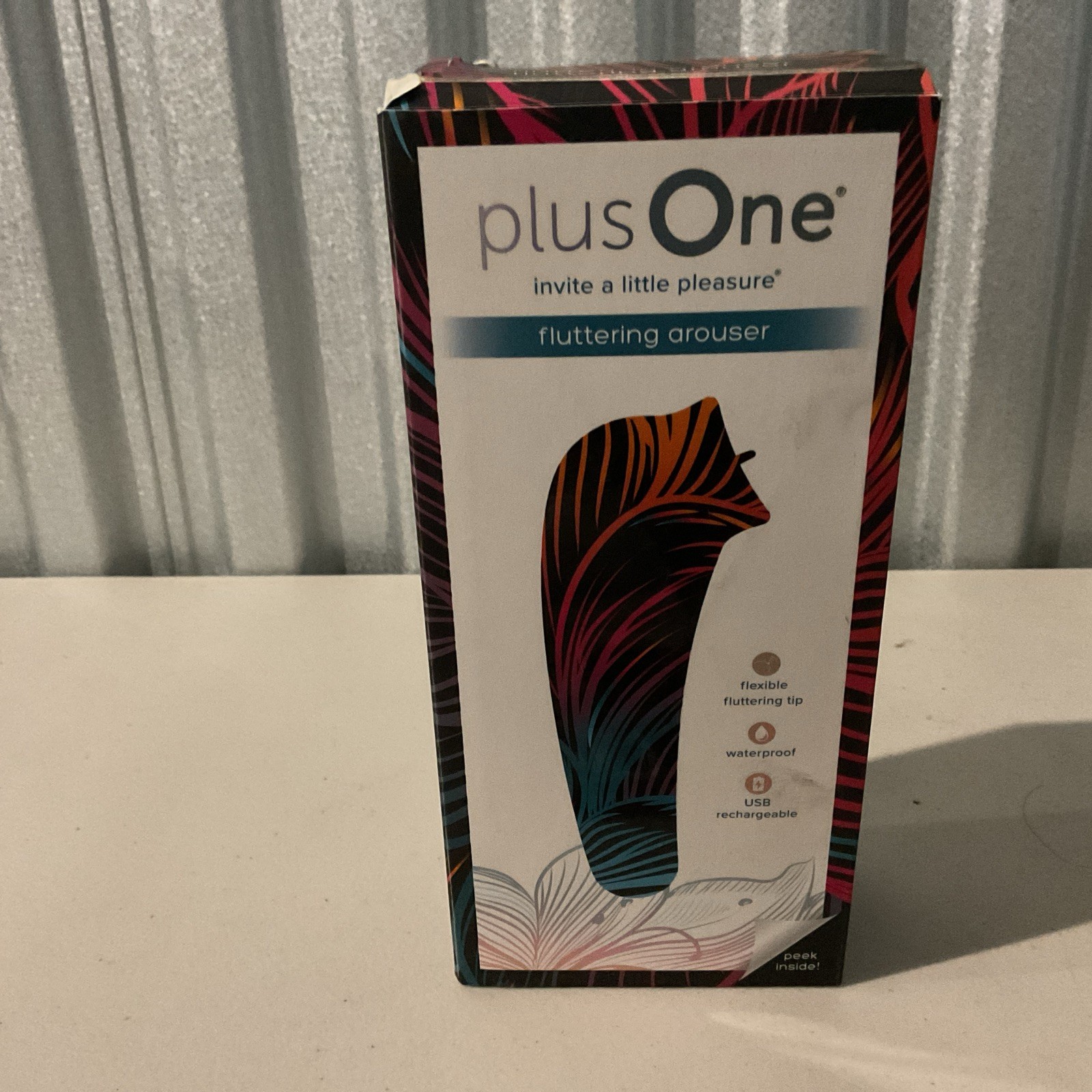 Plus One Personal Fluttering Arouser Waterproof USB Rechargeable