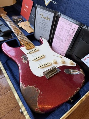 2026 Fender Custom Shop '57 Stratocaster SR25 Heavy Relic - Red