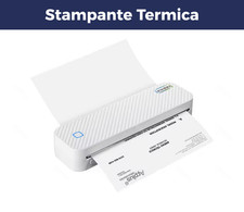Stampante Termica Portatile A4 Bluetooth per Documenti Foto PDF
