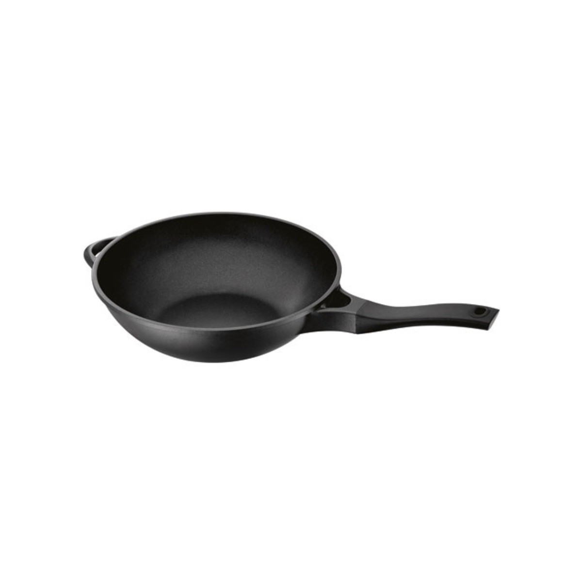 Wok Beka 30cm aluminium noir fini les aliments qui attachent en cuisson