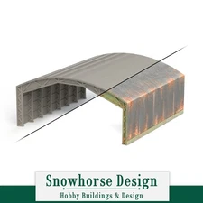 Open Air Hangar (Unpainted) | Military Collection (HO/N Scale)