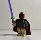 LEGO Mace Windu Minifigure w/Lightsaber *READ*