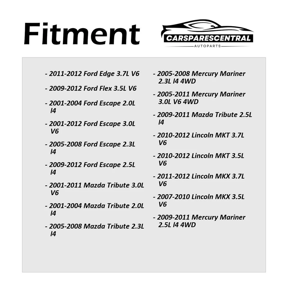 2x Axle Shaft Seal Rear For 2010 2011 2012 Lincoln MKS 3.5L - Image 3 of 4