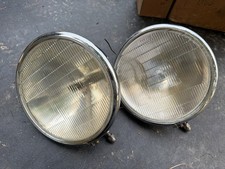 1931 Chevy Headlight Assemblies Original Gm Guide Twilite Pair