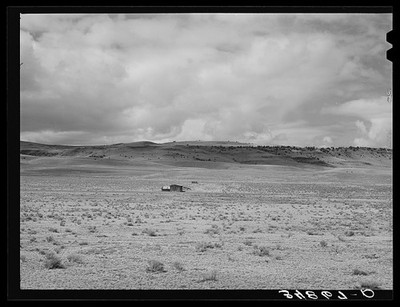Photo:Isolated house on the range. Catron County, New Mexico