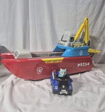 PAW Patrol Sea Patroller Boat with Lights and Sounds Plus 1 Vehicle  1 Figurine