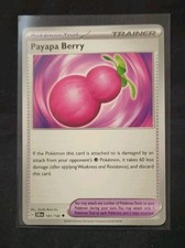 Payapa Berry 141/142 Pokemon TCG Card SCR STELLAR CROWN Near Mint NM