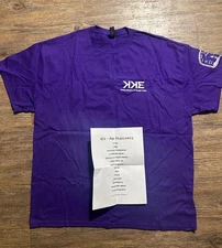 MCR Long Live The Black Parade Tour Work shirt & Setlist 