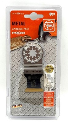 NEW Fein 63502236260 Metal Carbide Pro Starlock Blade 1PC ~ Free Shipping