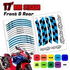 For Ducati Monster 750 97-11 10 09 GP01 17 inch Wheel Rim Stickers Decal