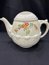 The Enterprise Aluminum Company VTG Drip O Lator Coffee Pot Ceramic 8.5”T X 11”L