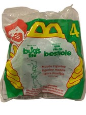 VTG 1998 McDonalds Disney Pixar A Bug's Life Happy Meal Toys Bug "Flik" 4 NEW