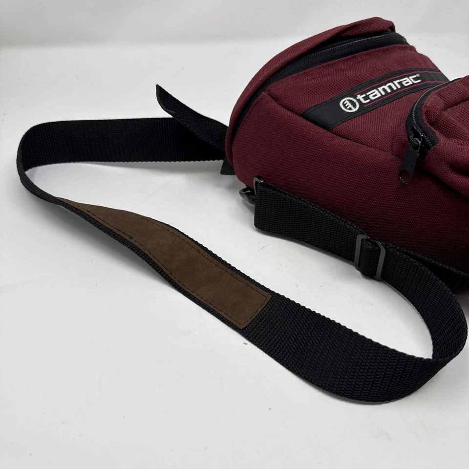 Coldre marrom vintage com zoom compacto para câmera Tamrac - Imagem 3 de 4