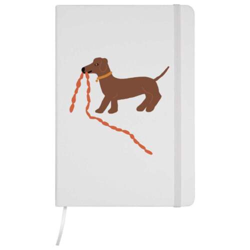 'Very naughty Dachshund ' A5 Ruled Notebooks / Notepads (NB040735) - Picture 1 of 6