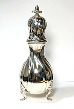 Antique P. Hertz Sterling Silver Footed Powdered Sugar Caster