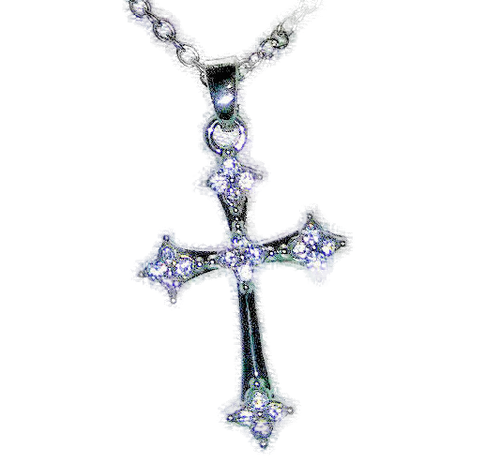 Mecool Collana Donna Con Ciondolo Fiore In Zirconia Cubica – Disco Rotondo, Catena Regolabile 45 Cm - 2