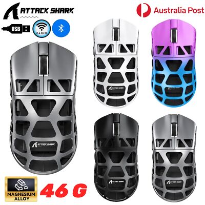Attack Shark R3 Gaming Mouse Magnesium Alloy Ergonomic Optical Lightweight Mice