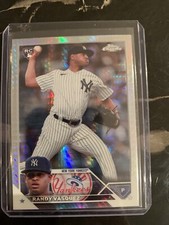 Randy Vasquez Yankees Rookie Prizm Refractor USC71 2023 Topps Chrome Update