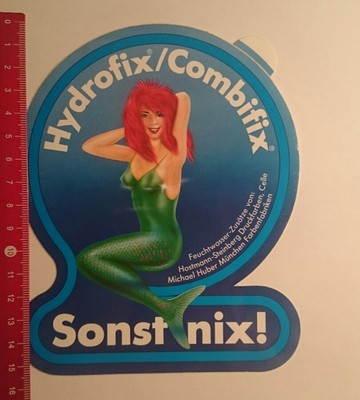 Aufkleber/Sticker: Hydrofix Combifix sonst nix (09111622)