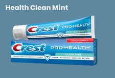 Crest Pro-Health Clean Mint Toothpaste, Fluoride, 0.85oz
