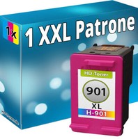 Tinte Drucker Patronen FüR Hp 901 Xl Col Officejet J4500 J4524 J4535 J4540 J4550