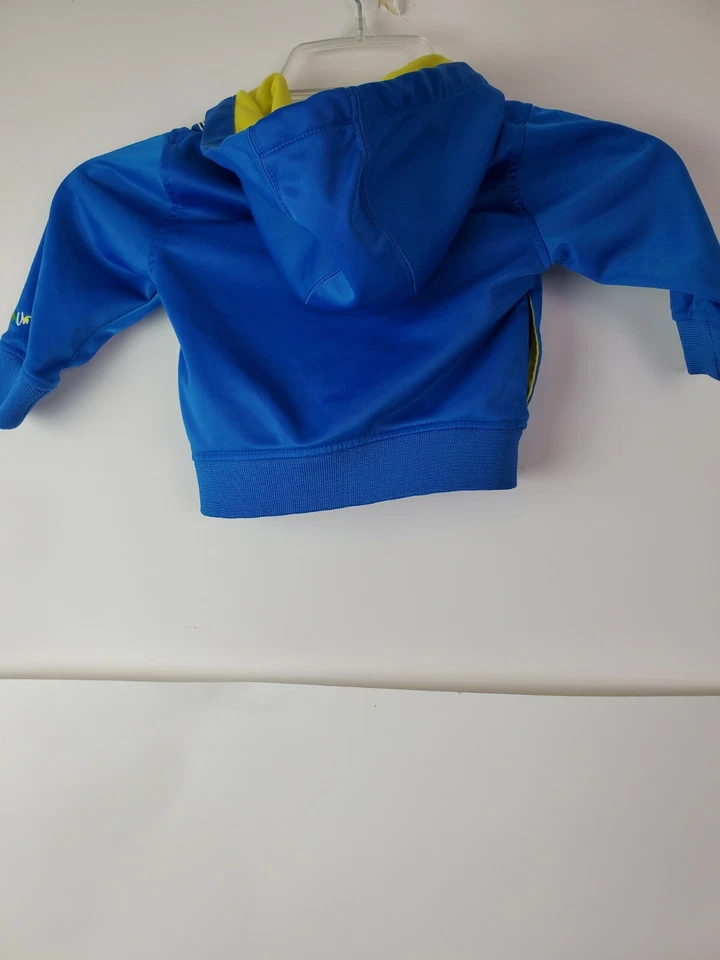 Coogi Australia Niños Sudadera con Capucha Chaqueta Azul Estampado Guitarra 6-9 Meses Cremallera Completa Foto 3 de 4