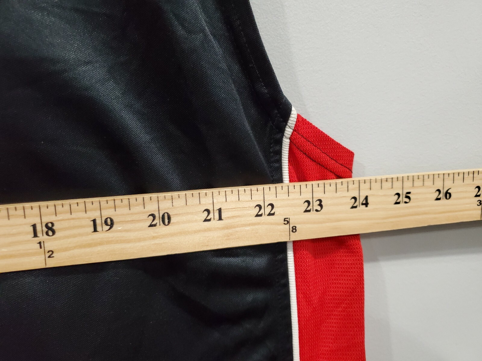 SACAI X NIKE Rara maglia riscaldante vintage Nike Portland Trail Blazers nera senza maniche uomo 2XL