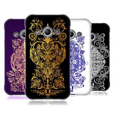 HEAD CASE DESIGNS LUXURIOUS ORNAMENTS SOFT GEL CASE FOR SAMSUNG PHONES 4