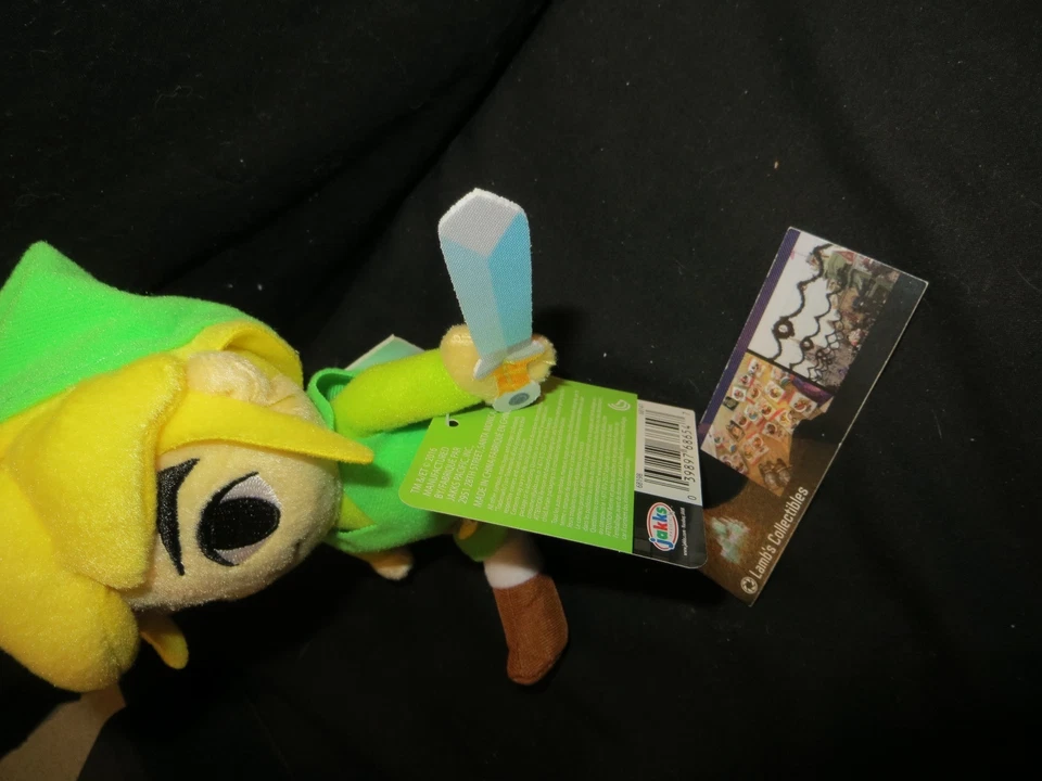 World of Nintendo Link 7" Peluche Jakks Pacific Verde Claro Disfraz Peluche Foto 3 de 4