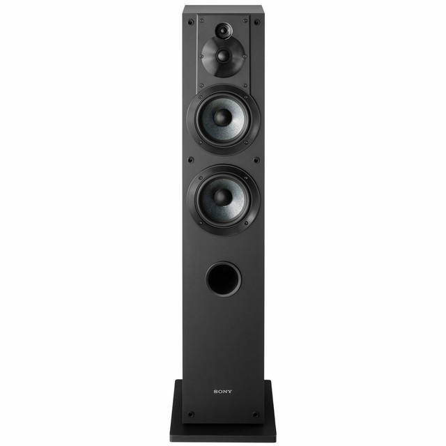 sony 3 way tower speakers