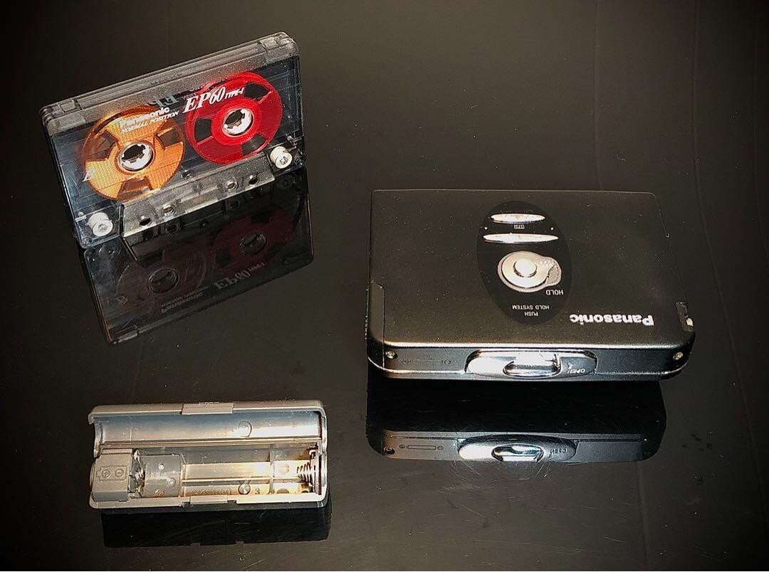 Panasonic Cassette Walkman RQ-SX33 Cassette Player Operation has